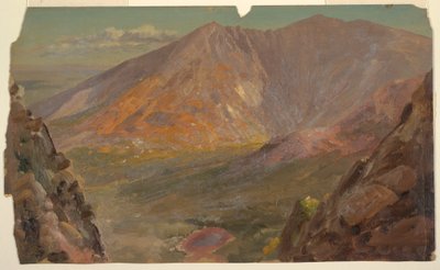 Berg Katahdin, Great Basin vom South Turner Mountain von Frederic Edwin Church